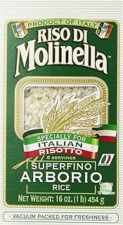 Molinella Italian Arborio Rice, 1-Pound Boxes (Pack of 6)