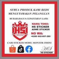 [DISC] CUTING STIKER CUSTOM MOBIL STRIPING VARIASI STIKER MOBIL PICKUP GRANDMAX APV STIKER CUSTOM TE