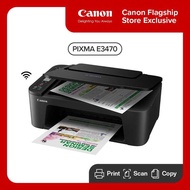 Canon PIXMA E3470 Wireless All-In-One Printer (Flagship Store Exclusive)