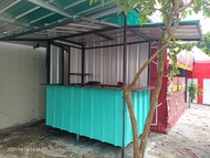 kontainer booth roda jualan / gerobak bandung