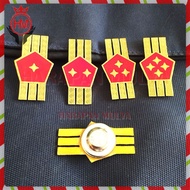 Ministry of Defense Rank Badge - Ministry of Defense Civil Servant Badge Monogram Collar - Harapan M