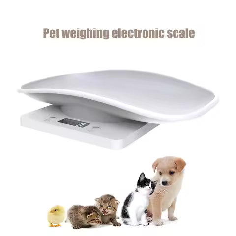 Electronic Weighing Tool Digital Scale LCD Pet Mini Precision Toddler Grow Grams Measuring Kitchen S