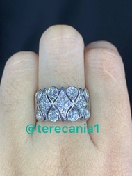 Cincin berlian eropa model fashion Emas : 75% Berat emas : 7.51gram B