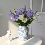 CROSSTRADE Artificial Lisianthus Flowers, Silk Flowers Bridal Bouquet Fake Eustoma Flower, Photograp