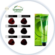 Bremod Hair Color Dye Red 4/5 5/5 6/5 7/5 5/45 6/45 7/45 8/45 0/45