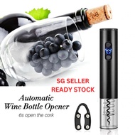 <SG Seller> Automatic Electric Wine Opener Bottle Opener Electric Red Wine Openers