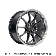 【Installation Available】Ce28 17x8 8x100/114.3 / 10x100/114.3 ET40 HB+LIP New rim sport rim