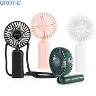 GROTIC Kipas Angin Portable Mini Kipas Meja Lipat 2000mAh Battery Rechargeable USB Fan A10