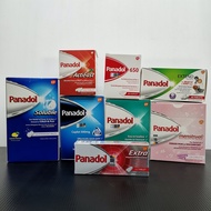 PANADOL Regular / Optizorb / Actifast / Extra / Extend / Soluble / 650 / Menstrual