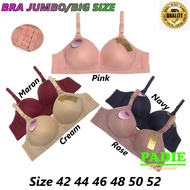 PADIe - BH / Bra Wanita Cewek JUMBO/BIG SIZE FEMA 180/338 Cup Besar dan Busa Sedang Tanpa Kawat Kait