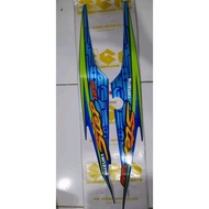 Rear body striping sticker R/L ori suzuki spin125 old/step125 thailand