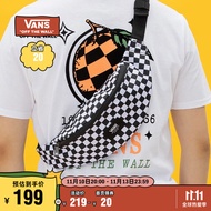 Vans范斯官方 男女情侣腰包黑白棋盘格个性街头 黑白格纹 均码