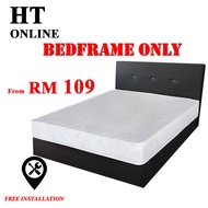 HT ONLINE Katil Murah Queen Bed Frame Divan Bedding Furniture / Katil Queen / Single / King Bedframe