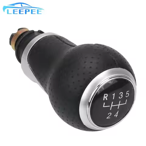 Car Gear Shift Knob 5/6 Speeds 12mm For Audi A4 B6 B7 B8 A6 S4 8K A5 8T Q5 8R S Line Ibiza 6J Seat L