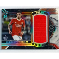 Enzo Fernández Card – Topps Museum Collection UEFA Champions League Rookie Reverence Patch /199 2022