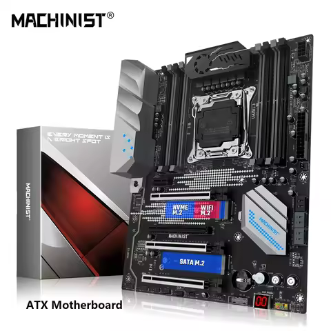 Machinist X99 MR9S motherboard LGA 2011-3 Support Xeon E5 V3/V4 series processor NVME M.2 M.2 USB 3.