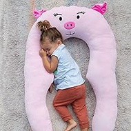 Kadazzel KRITTER - Giant Plush Stuffed Animal Toy Pillow - Spark The Imagination, Snuggle and Cuddle, Playful, Adorable - 6 Cute Plush Child Body Pillows - Fun Squishy Cute Pillow!