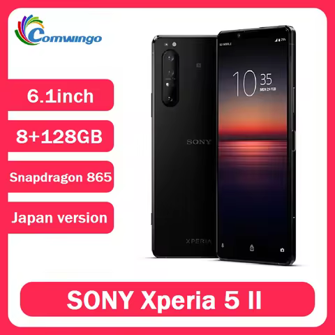 Sony Xperia 5 II 5ii Japanese 6.1" single card 8GB RAM 128GB ROM Japanese versio Unlocked Snapdragon