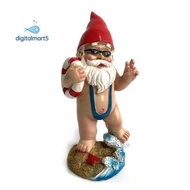 Garden Gnome Statue Lawn Decoration Outdoor Gnome Statue Fun Cute Garden Sculpture Dwarf Decoration