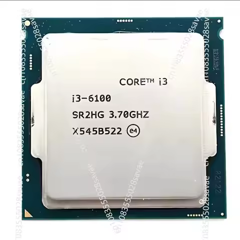 I3 6100 7100 I5 6500 6400 6600 7400 7500 I7 6700K 7700T Cpu Not New