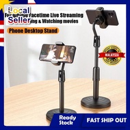 Mobile phone desktop stand portable live fast hand clip head Adjustable Portable mobile phone stand holder