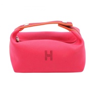 【二手】愛馬仕 HERMES 手提包 Bride a 黑色 PM 芙蓉花帆布 Bride a 黑色 PM 芙蓉花小姐二手 A