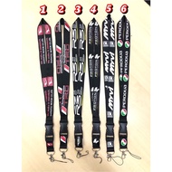 lanyard daihatsu trd toyota r3 proton myvi perodua