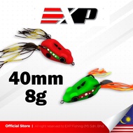 EXP Tulala Skirt Frog Snakehead Fishing Lure Rubber Soft Frog Umpan casting haruan toman bujuk ruan 