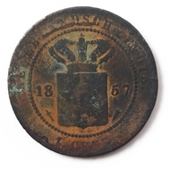Koin Kuno 1 Cent Nederland Indie Tahun 1857 - KTC729