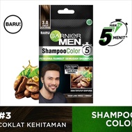 GARNIER Men Shampoo Hair Color Sachet / Pewarna Rambut Pria