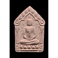 龙婆撒空 派古曼粉 第四期稀有粉红肉坤平佛 双银符管 大模 Lp Sakorn Wat Nongkrap BE2546
