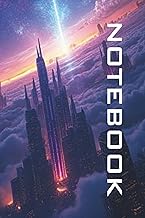 Starship Logbook: Neon Sector 4: Futuristic Notebook for Sci‑Fi Fans, Writers, and Dreamers