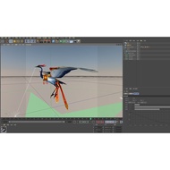 C4D Dandinghe Model with Material Stickers Bone Binding Animation with fbxmax File Learning Exchange