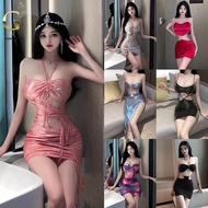 Sexy Nightdress Sparkling Pattern Foreigner Style ️Authentic Label Work Including R/iF Models Premiu