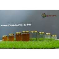 botol madu   40/60ml