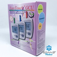 EASYTOUCH GCU - ALAT TES GULA DARAH, KOLESTEROL, ASAM URAT CUCI GUDANG