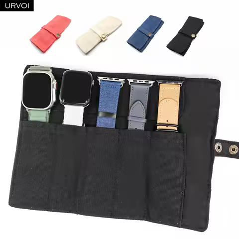 URVOI Watch Band Portfolio for Apple Watch band collecting bag strap Portable Foldable storage Pouch