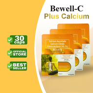 Bewell-C Plus CALCIUM 3 in 1 Vitamin C with Calcium Supplement 1000mg Capsules 3 Flaps, 30 capsules