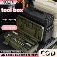 【LUME】ToolBox Plastic Tool Box Set Spanar Box Plastic Storage Toll Box Fishing Box Bekas Tool Kotak 