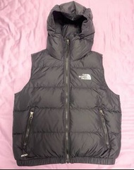 The north face 女裝黑色羽絨背心-S