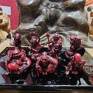 Kaiyodo 7 Lucky Gods mini figures Japanese God