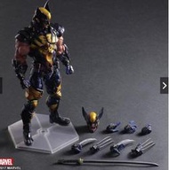   Play Arts改 漫威 金鋼狼 可動 Marvel Wolverine