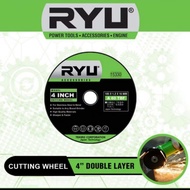 RYU Iron Cutting Wheel 4x1.2 Cutting Wheel 4 Inch Double Layer Original