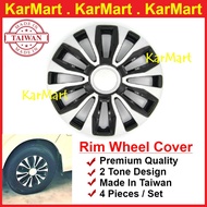Universal 13" 14" 15" Car Wheel Cover Tyre Center Hub Cap Rim 13inch tayar rim perodua proton toyota