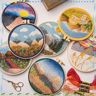 TEASG Cross Stitch Kits Sewing accessories kangaroo Needlework Beginners Yarn Embroidery