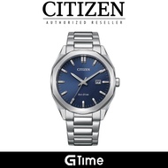 [Official Warranty] Citizen BM7630-80L Men's Eco-Drive Stainless Steel Strap Jam Tangan Lelaki Citiz