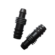 GD1095 （20Pcs） 12mm to 16mm Barbed Hose Straight Connector Garden Irrigation System Pipe Quick Coupl