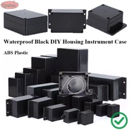 XUESHAN DIY Housing Instrument Electronic Project Box, Waterproof Black Electric Supplies,  Three La