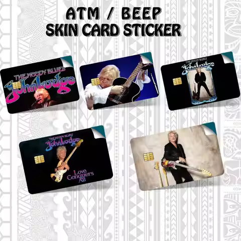 Singer John Charles L-Lodge Blue Jays Bank Credit Cards Bus Pass Stickers Cool Decoration Waterproof