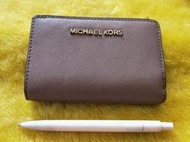 (K84)二手包~MICHAEL KORS  零錢包 錢包 短夾 女用皮夾~歡迎自取~